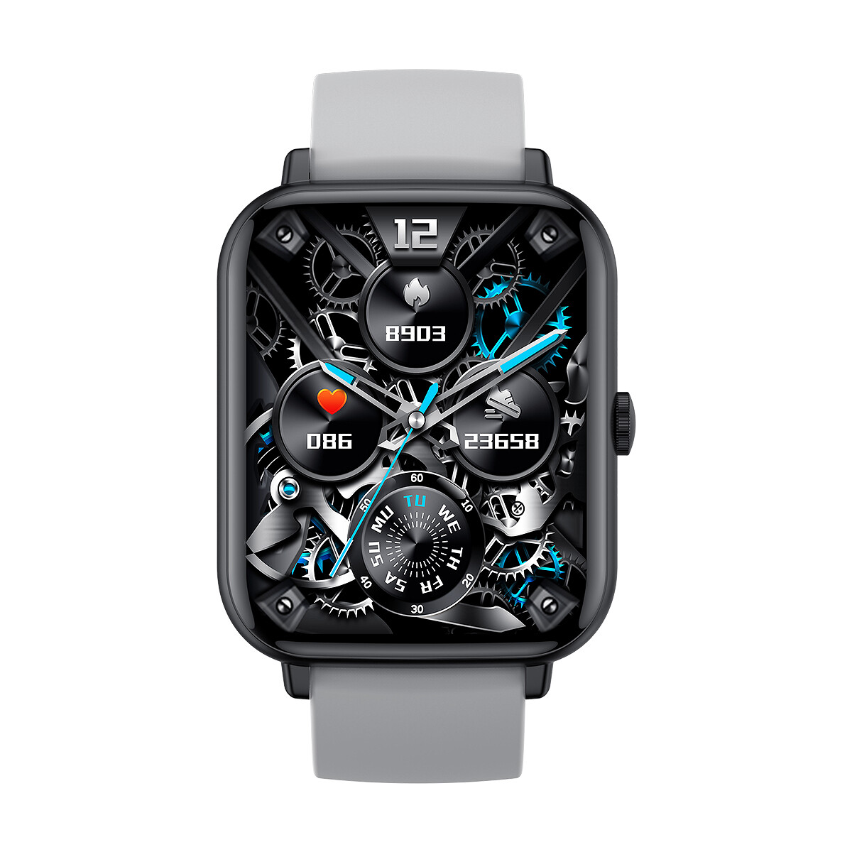 Medicoswatch A8 1.83inch Screen Body Temperature Bluetooth Calling Smartwatch