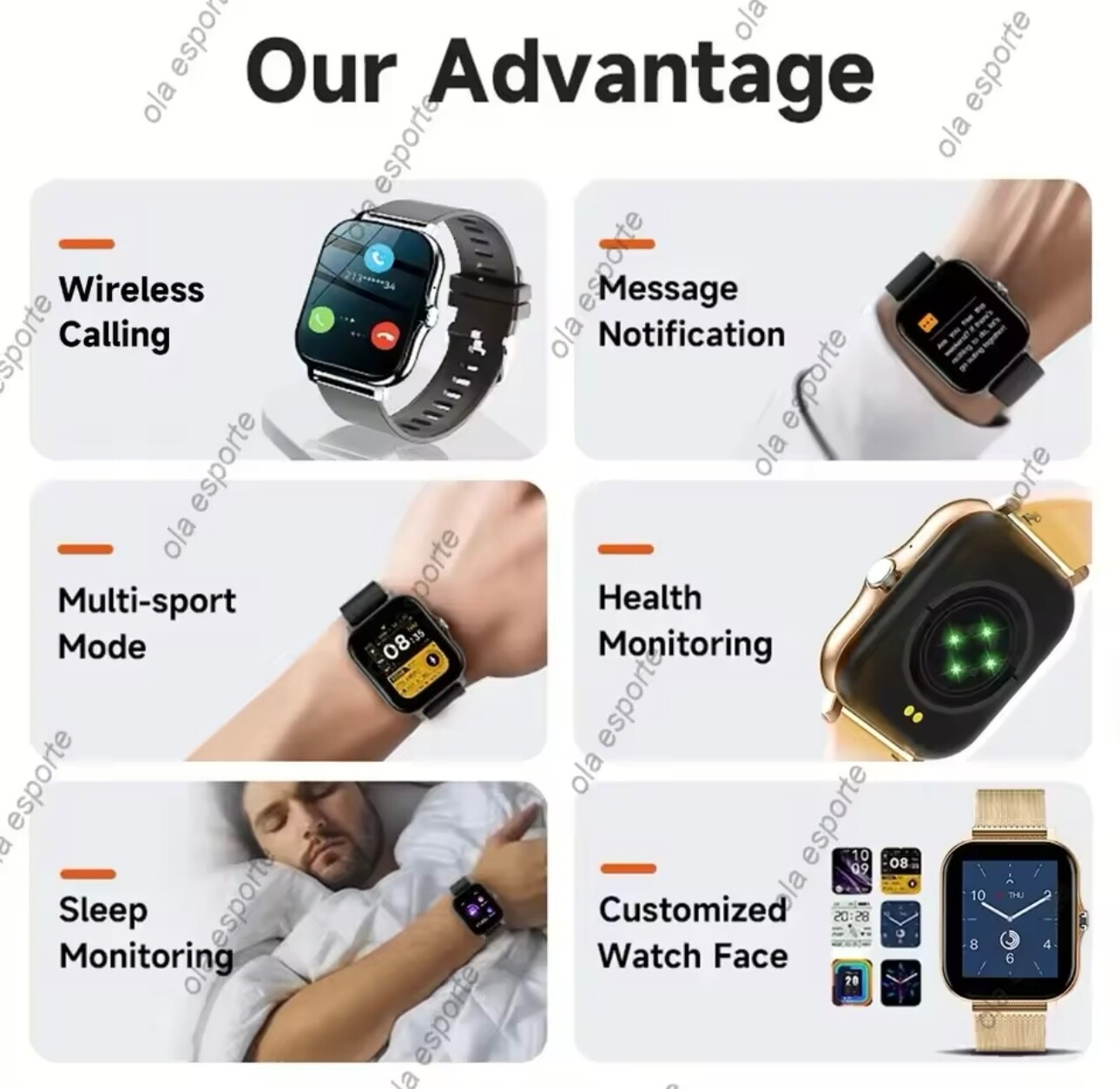 smart watch c26pro Bluetooth for iphone ios android man and Woman gift