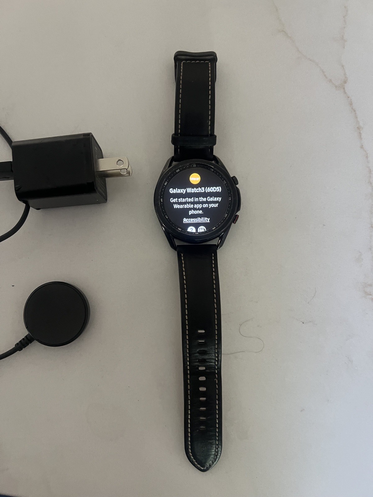 Samsung Galaxy Watch 3 R840 Bluetooth 45mm Stainless Steel – Mystic Black SR