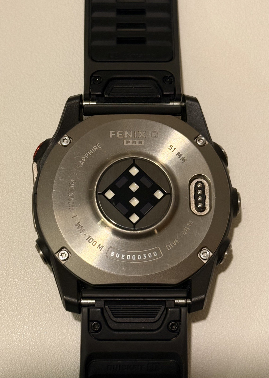 Garmin Fenix 8 PRO 51mm Sapphire, Titanium with Graphite/Black Band + SATELLITE