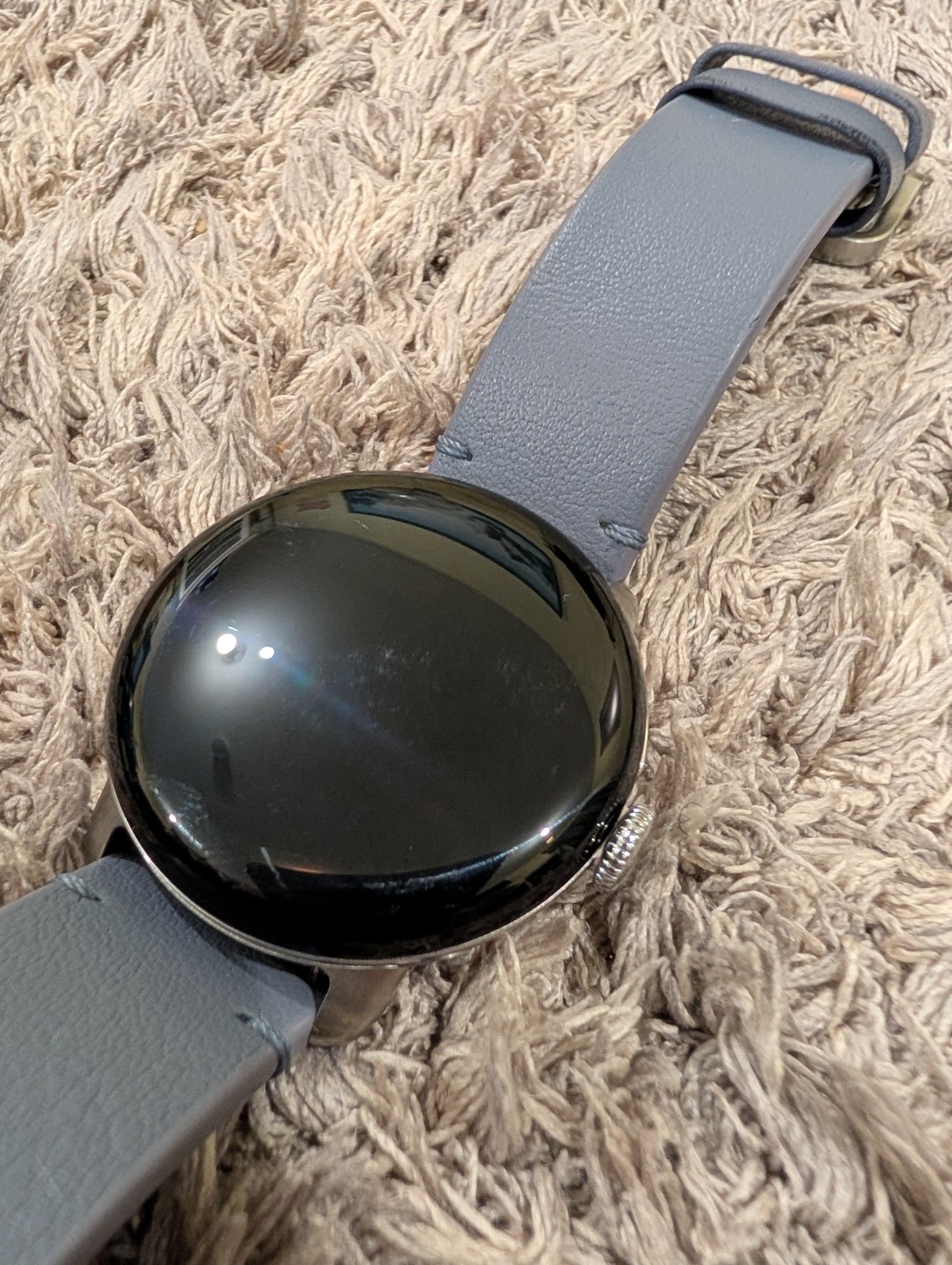 Google Pixel Watch 41mm Wi-Fi – Polished Silver Case with 8 bands, 5 OEM