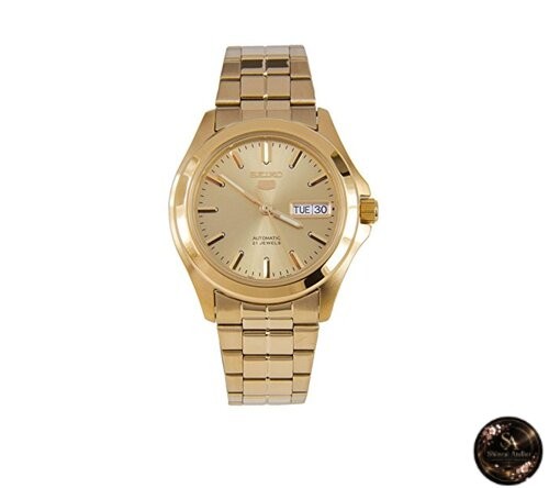 Seiko 5 Automatic Gold Dial Men’s Watch SNKK98K1 Modern