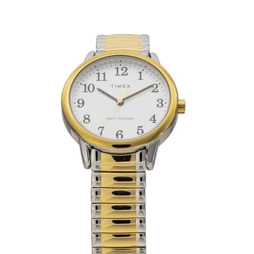 TIMEX EASY READER Watch White Dial Stainless Steel Quartz 30mm TW2V94800