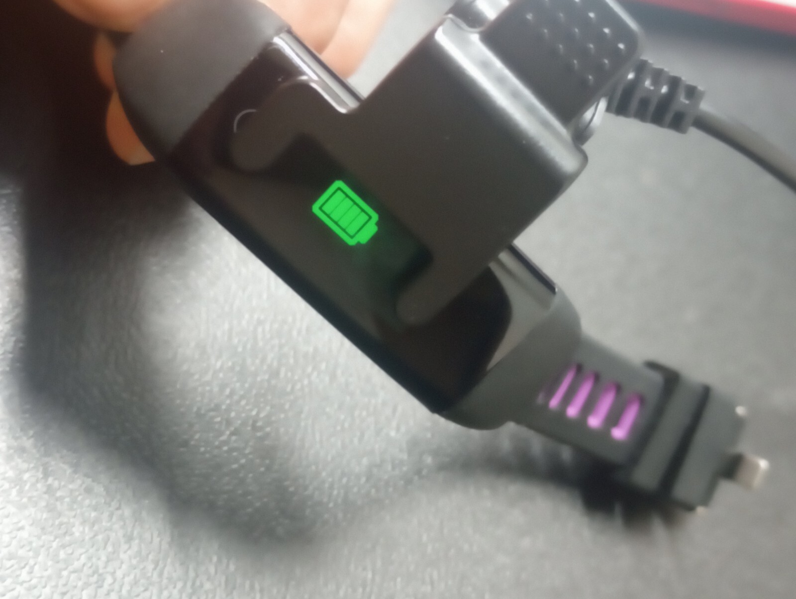 Smart Band Health Steward 1” Screen Heart Rate Monitor USB Android Or IOS Purple