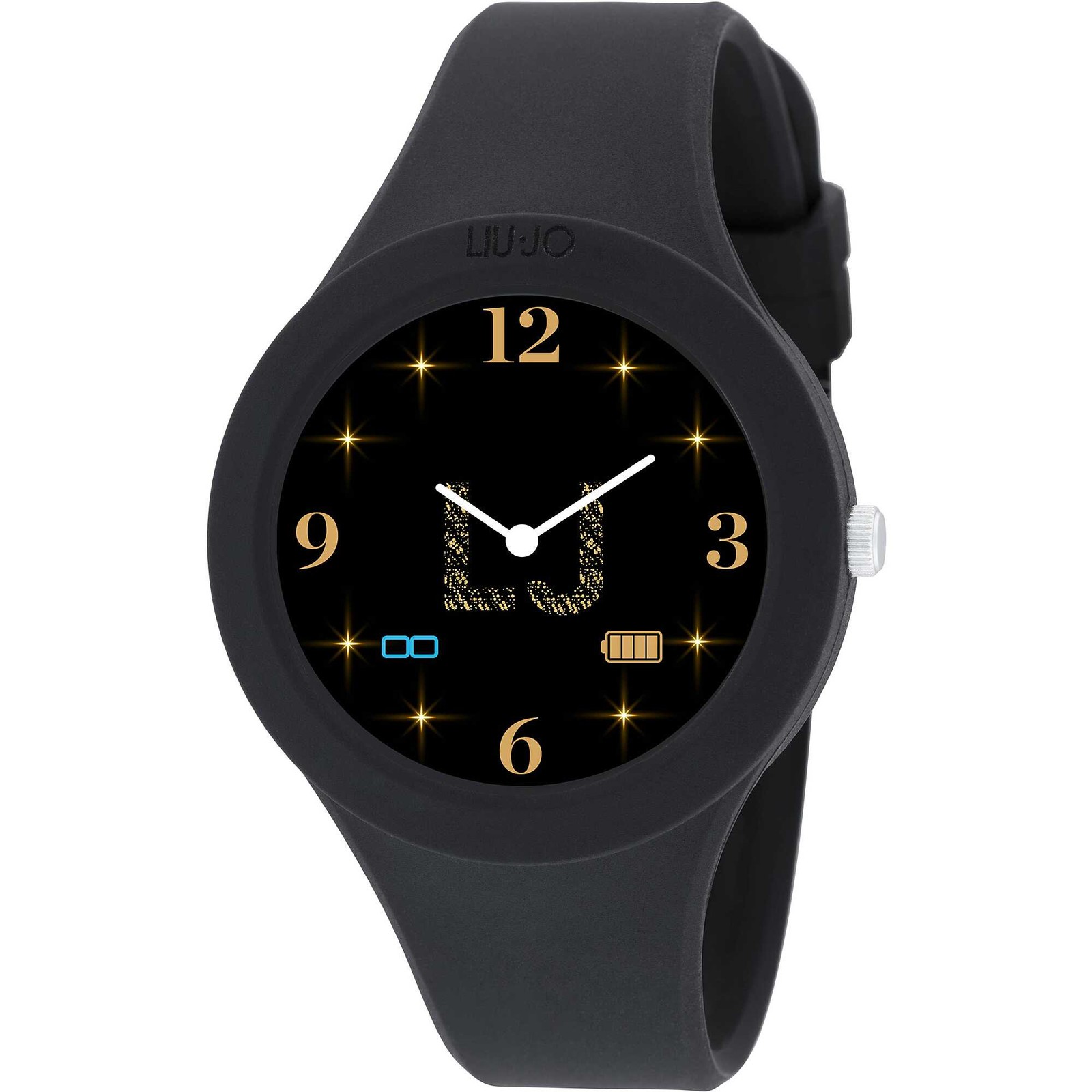 Smartwatch LIU JO LUXURY VOICE PAINT SWLJ121 Silicone Black Touchscreen