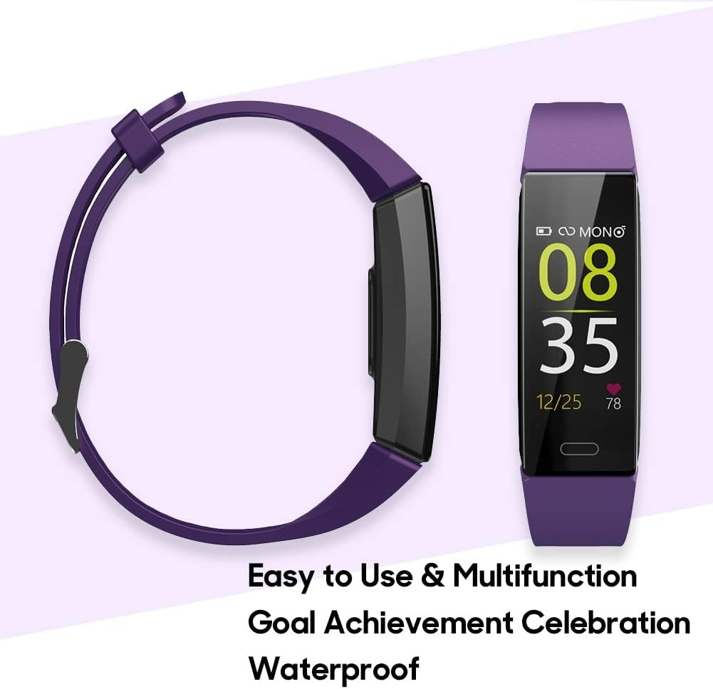 Fitness Tracker with Blood Pressure Heart Rate Sleep Health Monitor for Men a…
