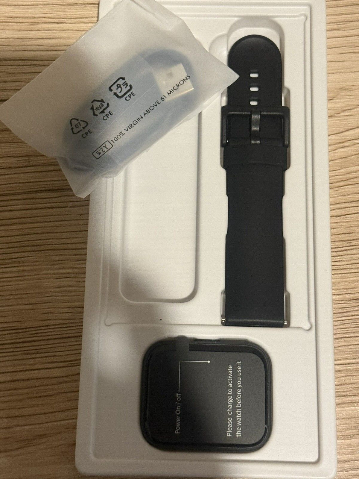 Watch Unisex Answer/Make Calls/Quick Reply/AI Voice Assistant 1.83″ Black NEW