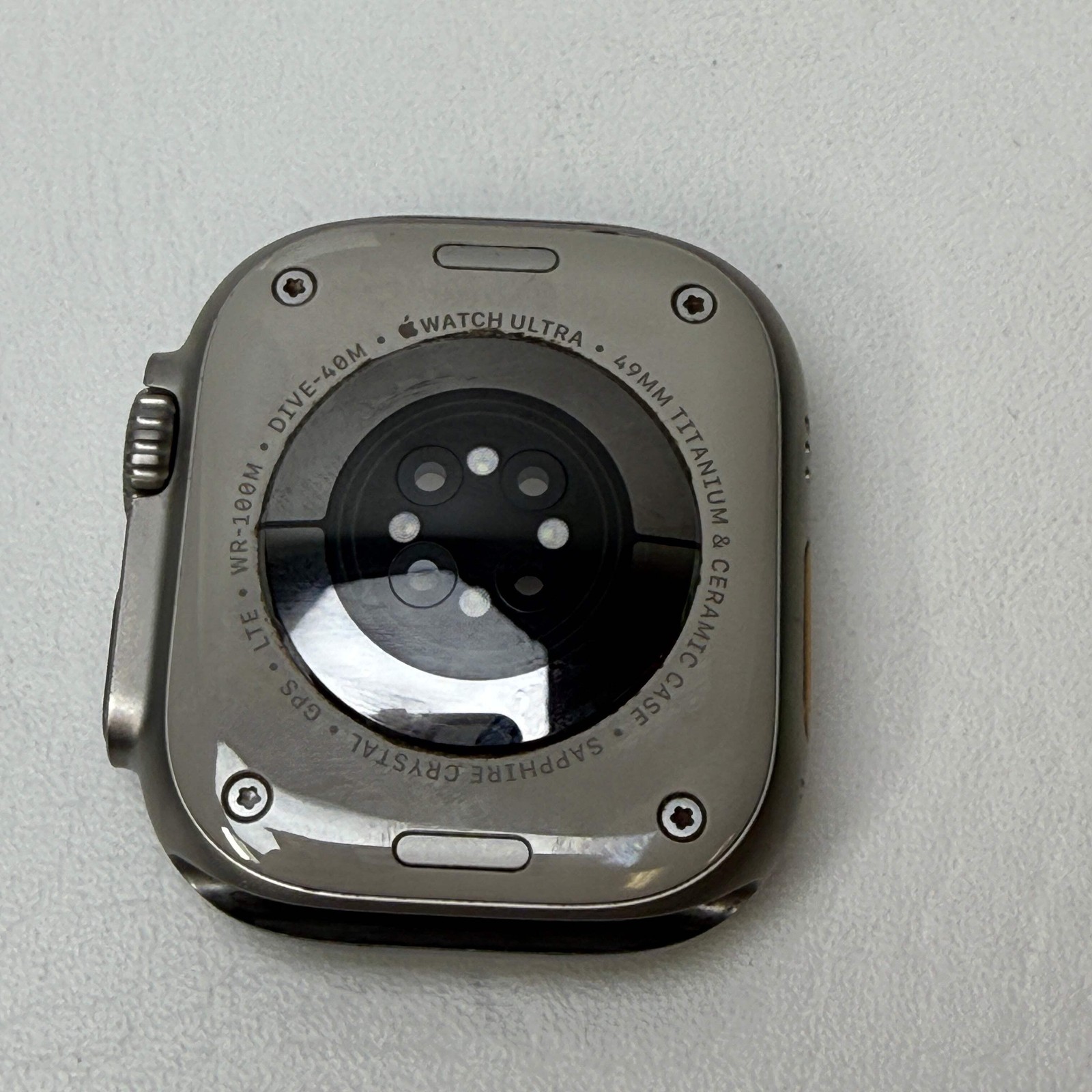 GPS Only Apple Watch Ultra 49MM Natural Titanium MQF53LL/A