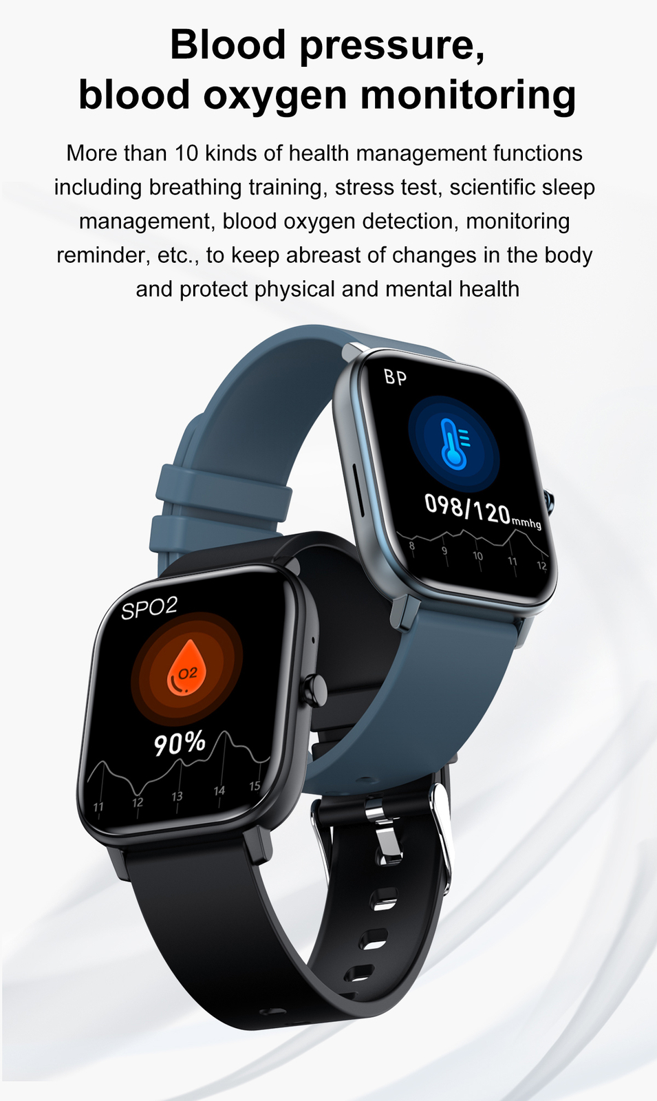 Smart Watch Men Women Fitness Tracker Smartwatch Bluetooth Phone for Android iOS