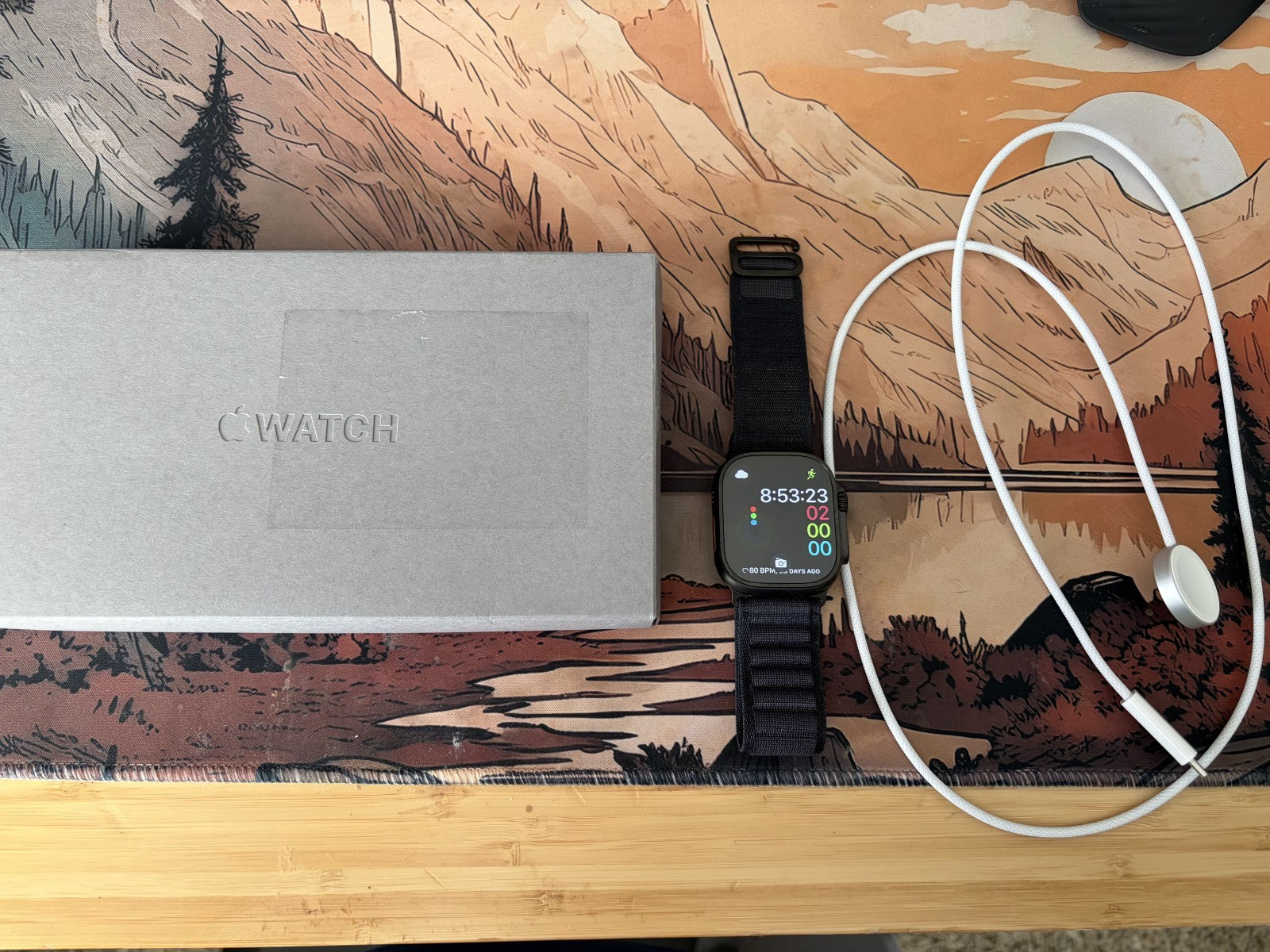 Apple Watch Ultra 3 GPS+Cellular 49mm Titanium Black Alpine Loop M (2025)