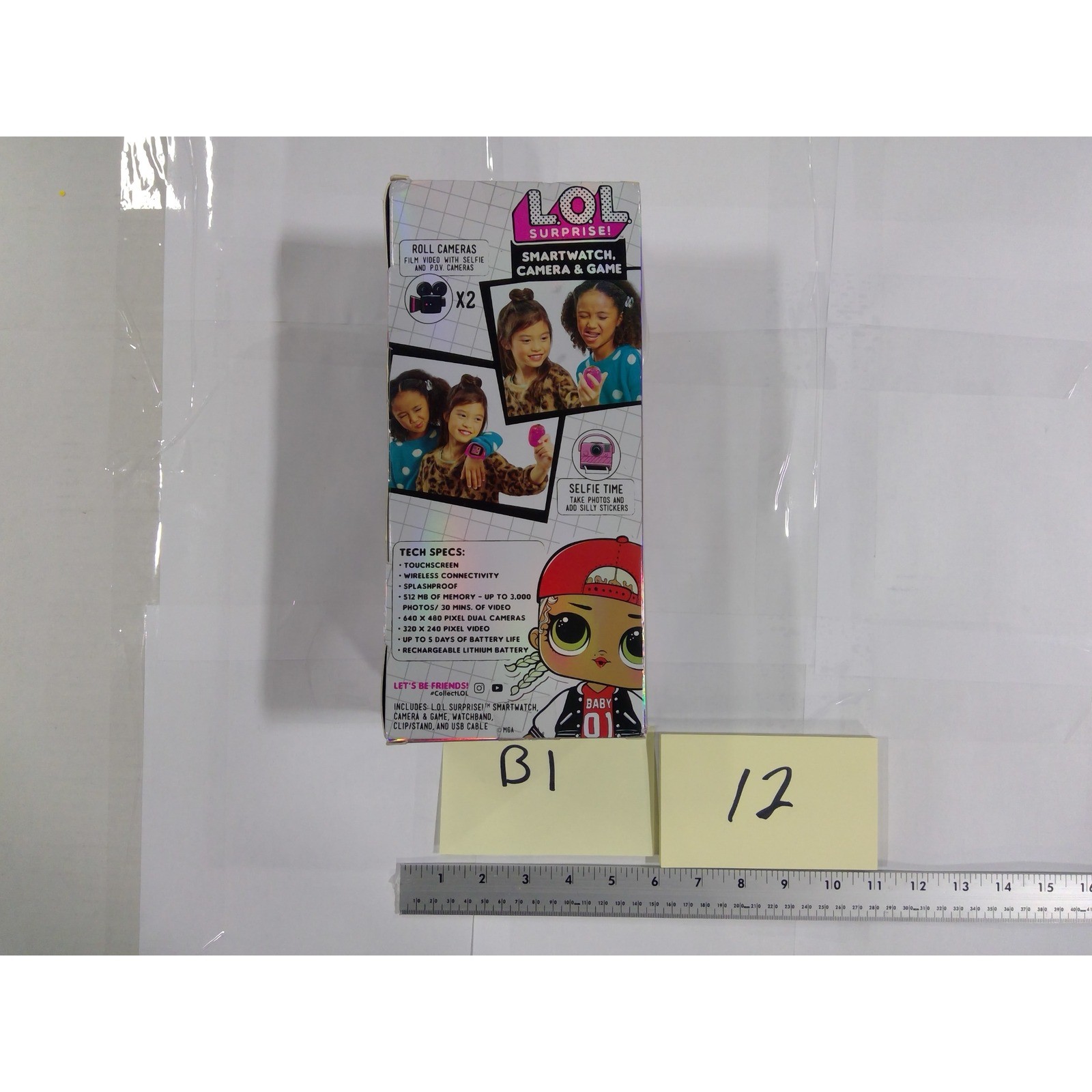 LOL Surprise Smartwatch Camera & Game Kids OS Pink NEW MC Swag Interactive Toy