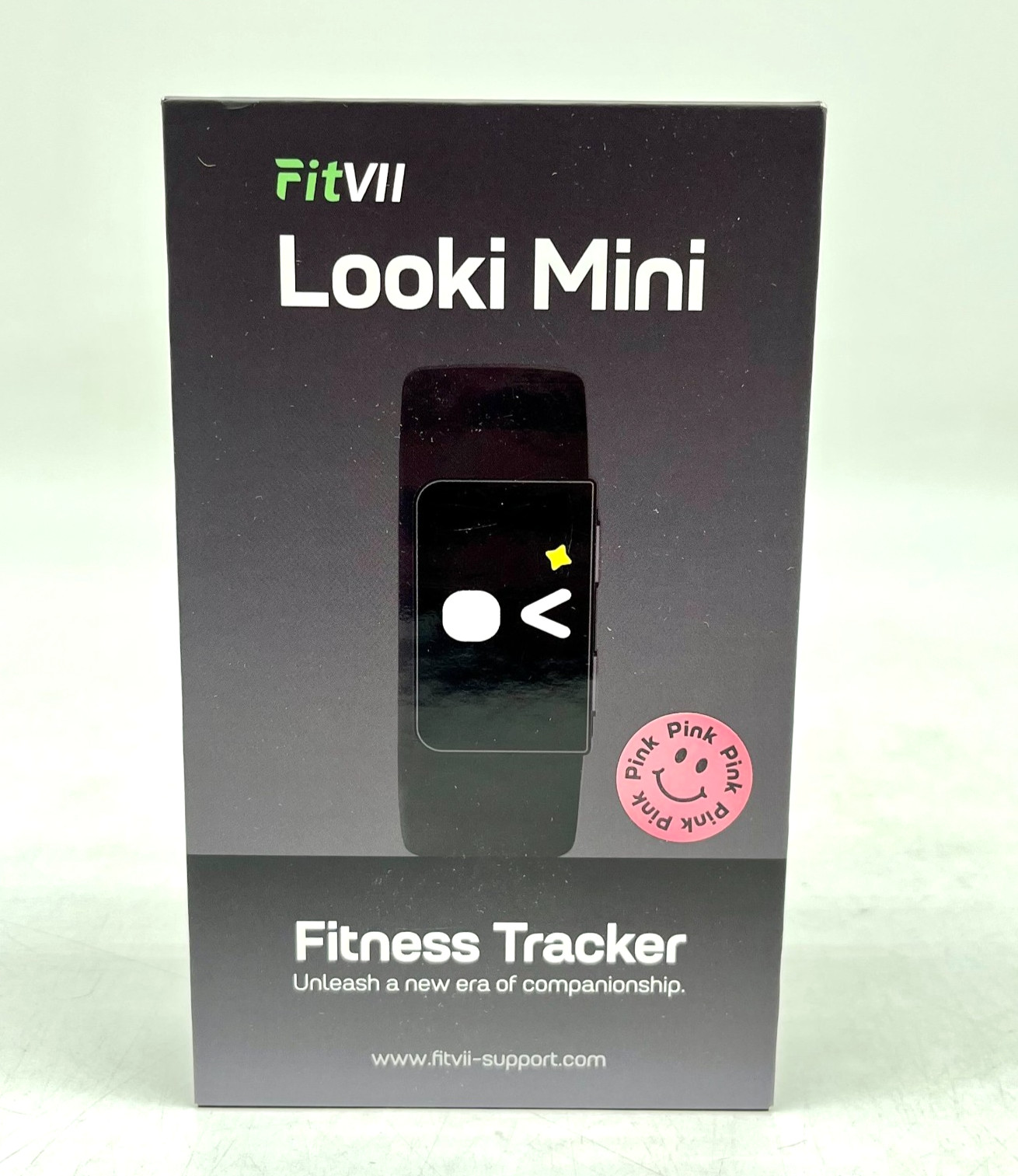 FitVii Looki Mini Fitness Tracker Smart Watch – Pink