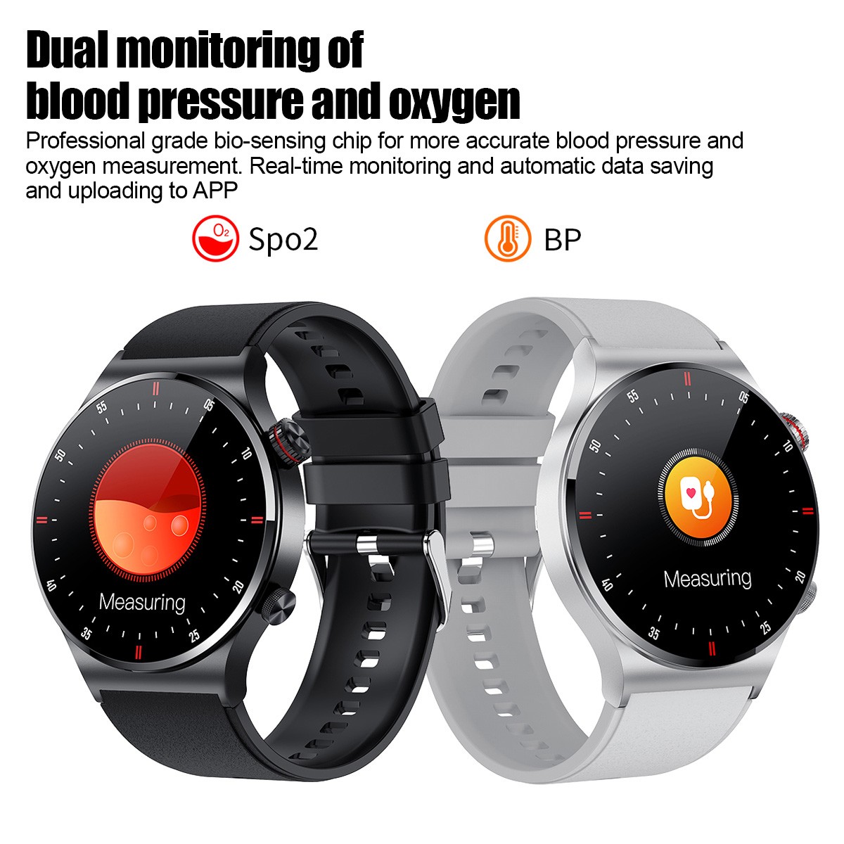 Smart Watch Men Waterproof Smartwatch Bluetooth for iPhone Android Samsung -2025