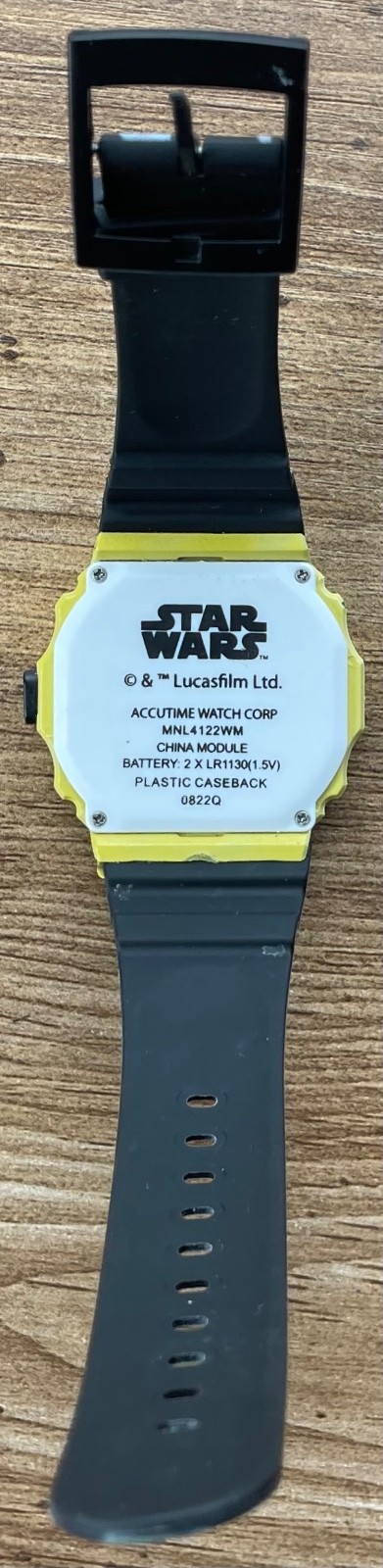 Mandalorian Children’s Watch Star Wars LED Digital Watch – Working
