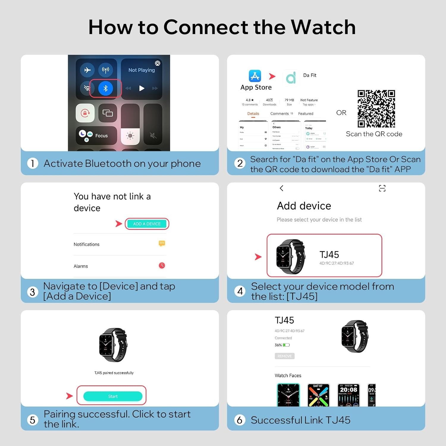 Reloj Inteligente de Mujer Hombre para Iphone Apple Samsung Android y Bluetooth