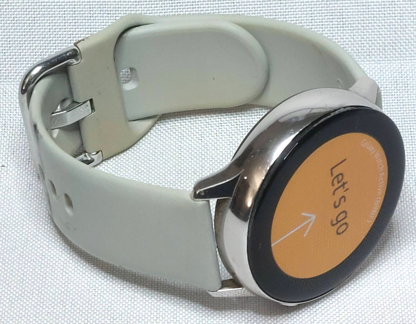 Samsung Galaxy Watch Active SM-R500 Smartwatch Silver Gray 40mm – Tested