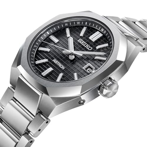 Seiko Watch Astron NEXTER 3rd Collection Solar Radio SBXY063 Men’s Silver Watch