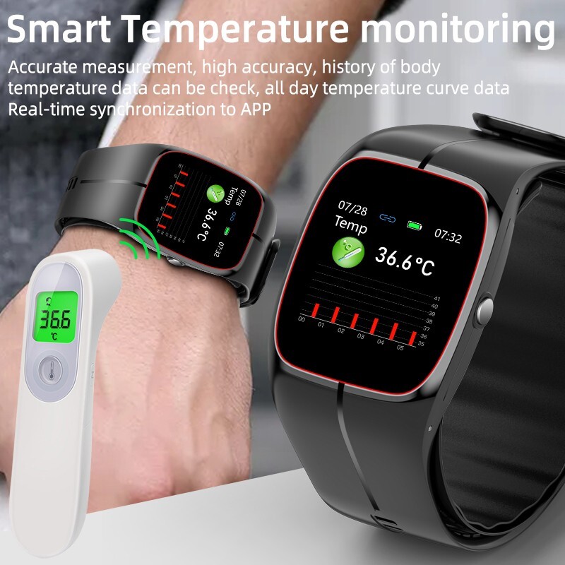 P20 Medical Smart Watch Air Pump Blood Pressure Monitor Heart Rate Detector 2025