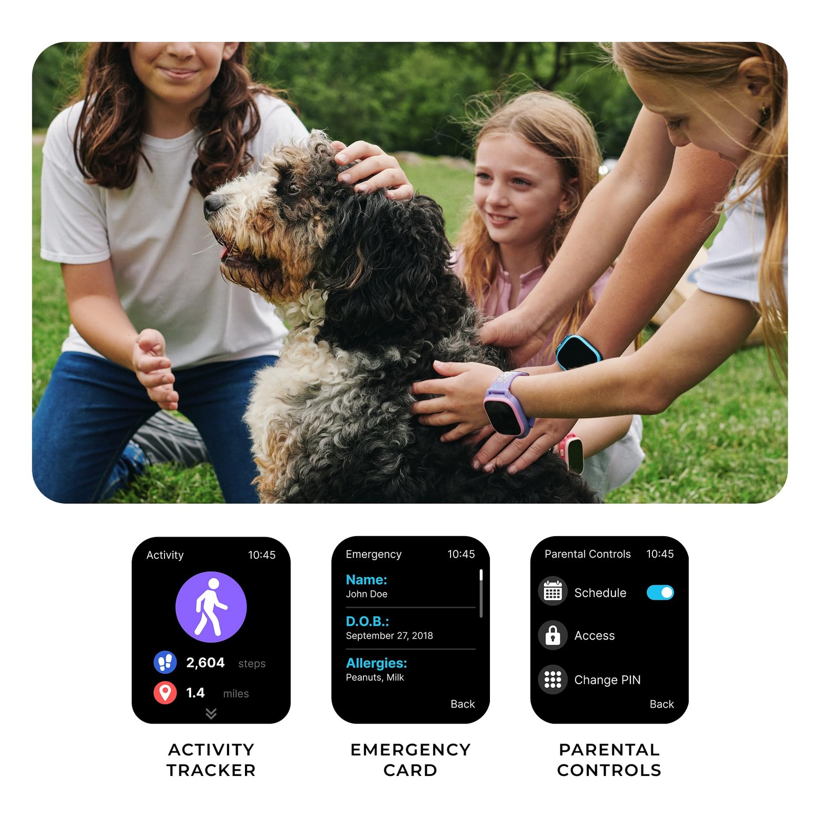 4 , Educational Tech Toy – 25+ Games, Selfie , Audiobooks, Step Tracker, Wate…