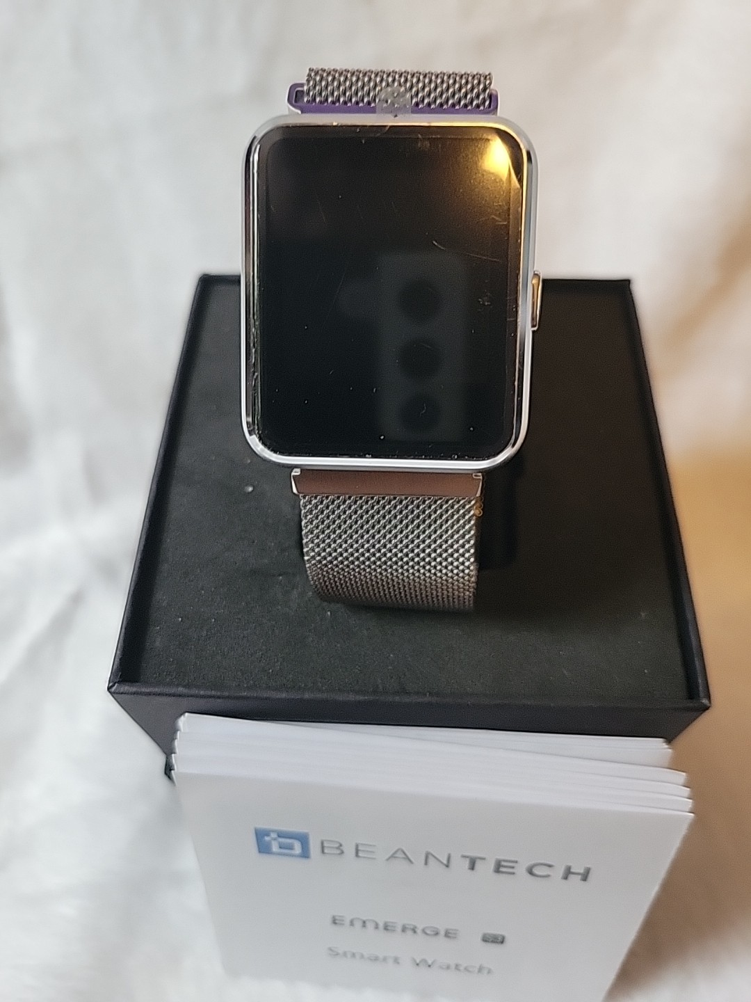 Beantech Emerge S3 Smart Watch 30 DAY BATTERYHEART RATE Fitness Tracker IP68