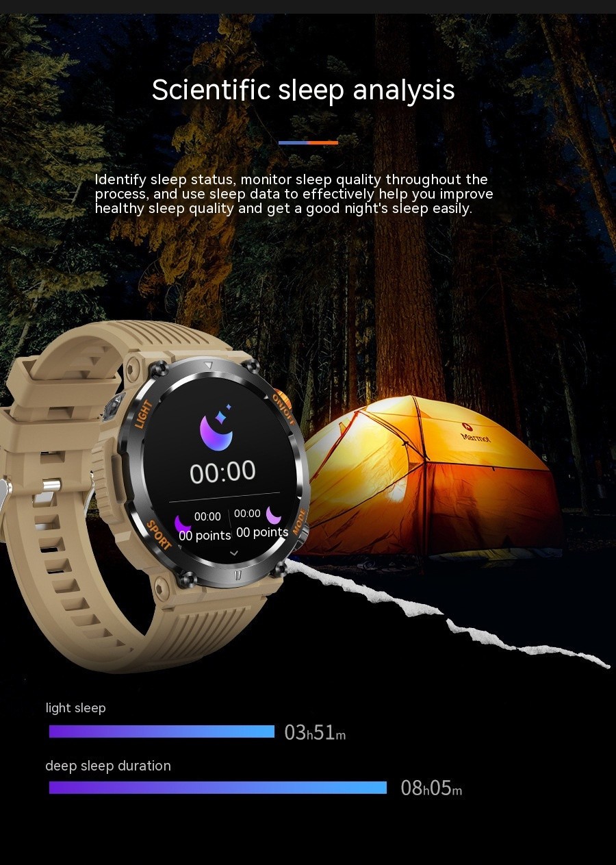 Smart Watch For Men & Women Bluetooth Call Heart Rate Blood Oxygen IP67