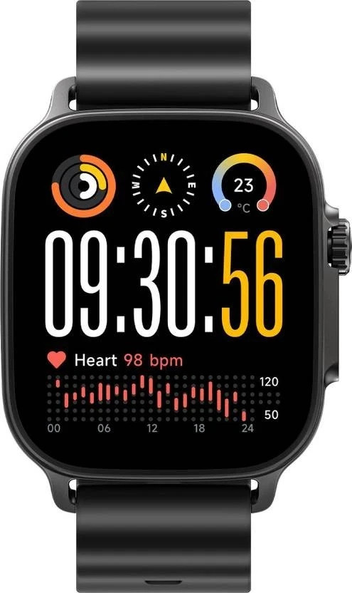realme Watch 5, 1.97″ Black AMOLED, BT Calling,GPS,Compass, 20 Days Battery.