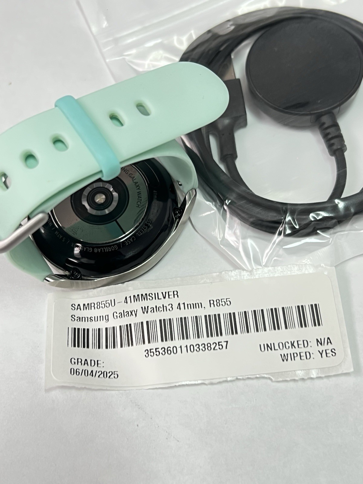 Samsung Galaxy Watch3 SM-R855 41mm Mystic Silver Stainless Steel Case