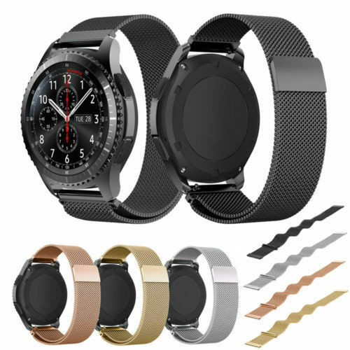 US Stainless Steel Magnetic Loop Metal Watch Band for Huawei Watch GT2 42mm 46mm