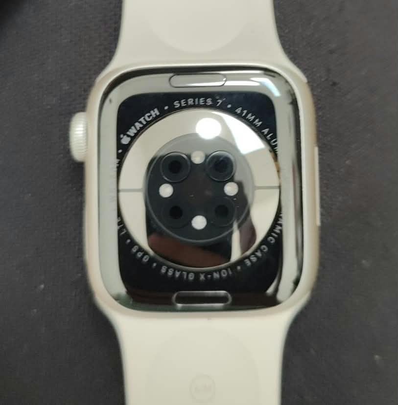 Apple Watch Series 7 41mm Aluminum Case starlight LTE 3140