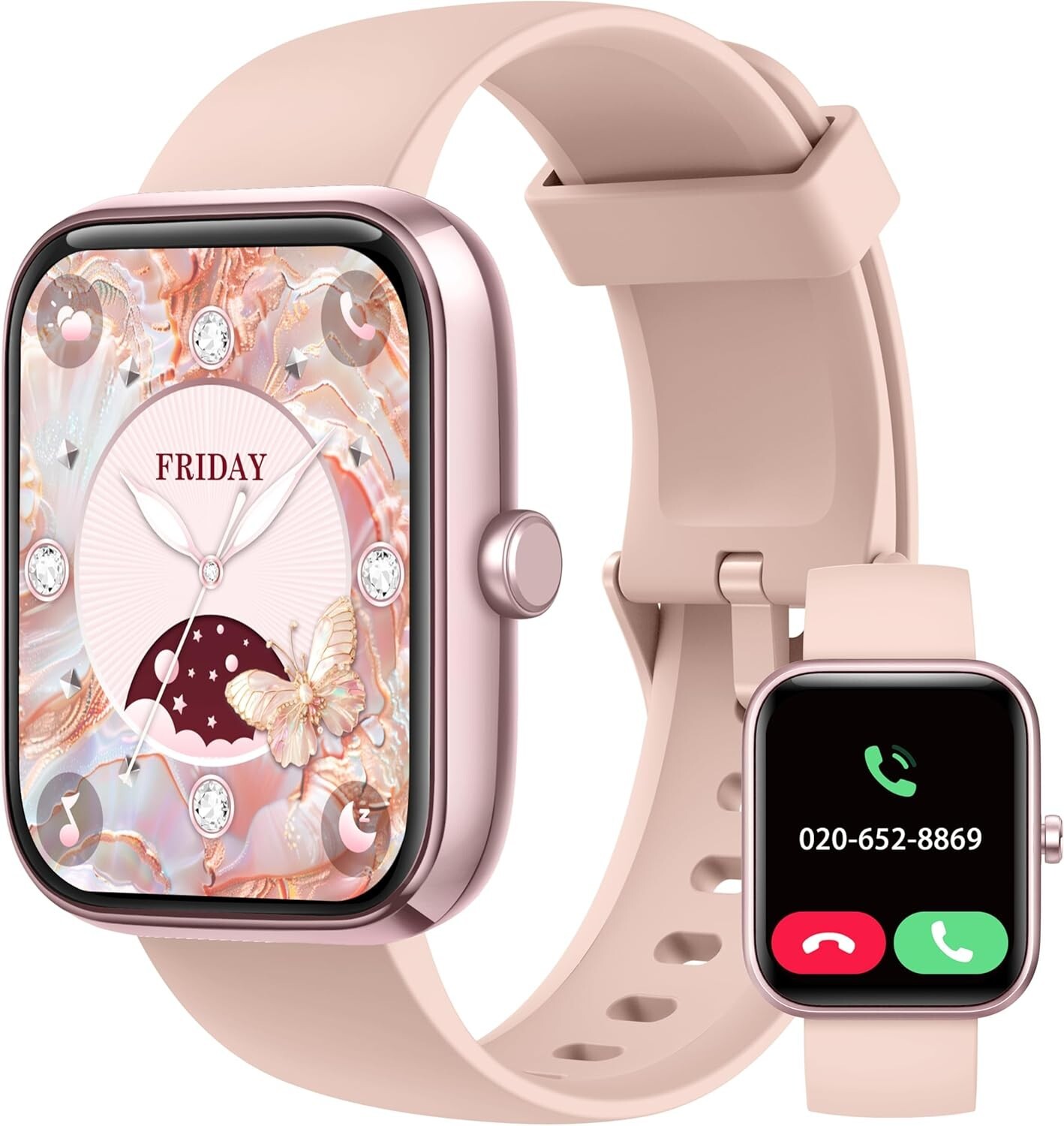 Smart Watch 1.83” for Women & Men IP68 Waterproof for Android & iOS