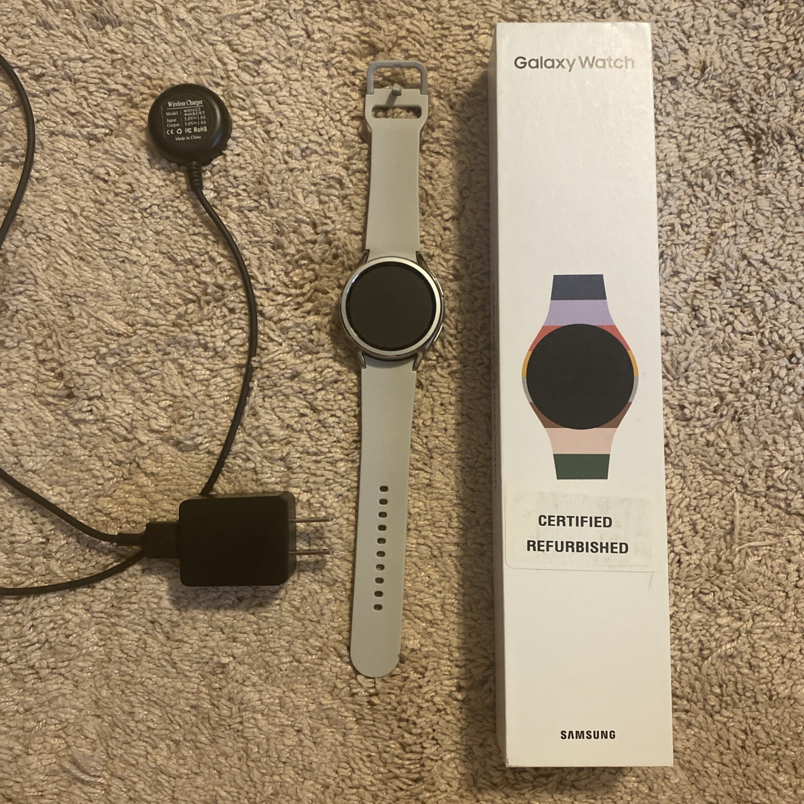 Samsung Galaxy Watch6 Classic 43mm Stainless Steel BT/Wi-Fi Smartwatch SM-R950