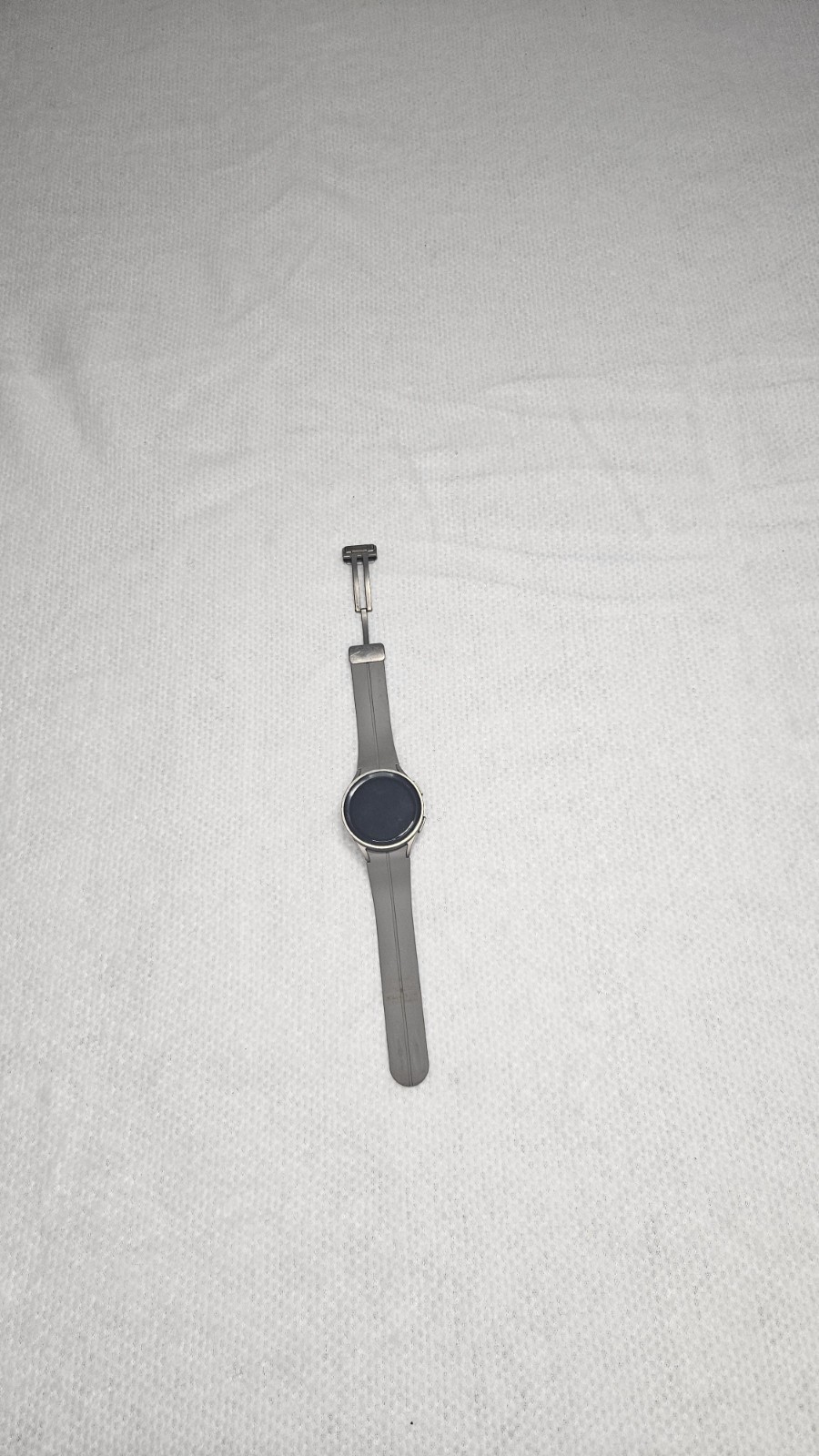 Samsung Galaxy Watch5 Pro Silver Case Gray Band Android Compatible
