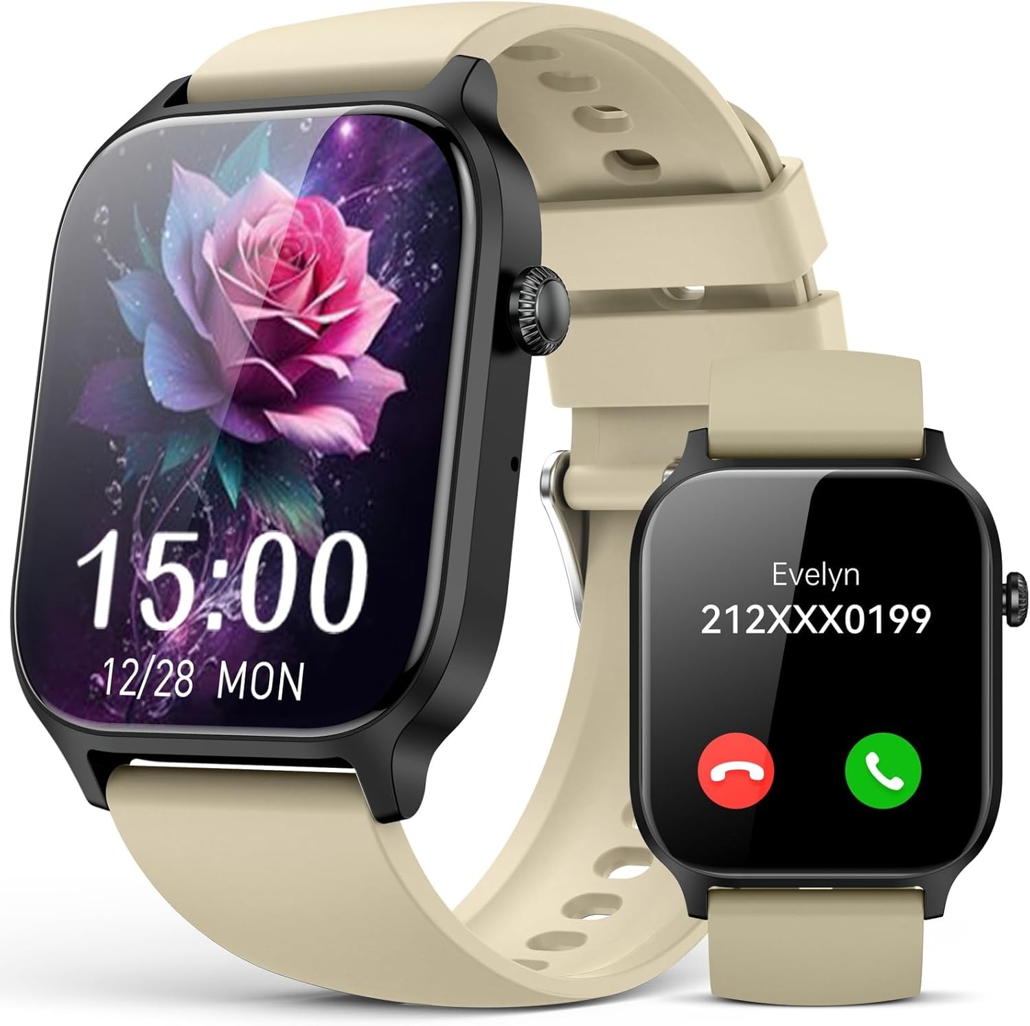 Reloj Inteligente Para iPhone Android De Mujer Smart Watch Pantalla Táct NEW US.