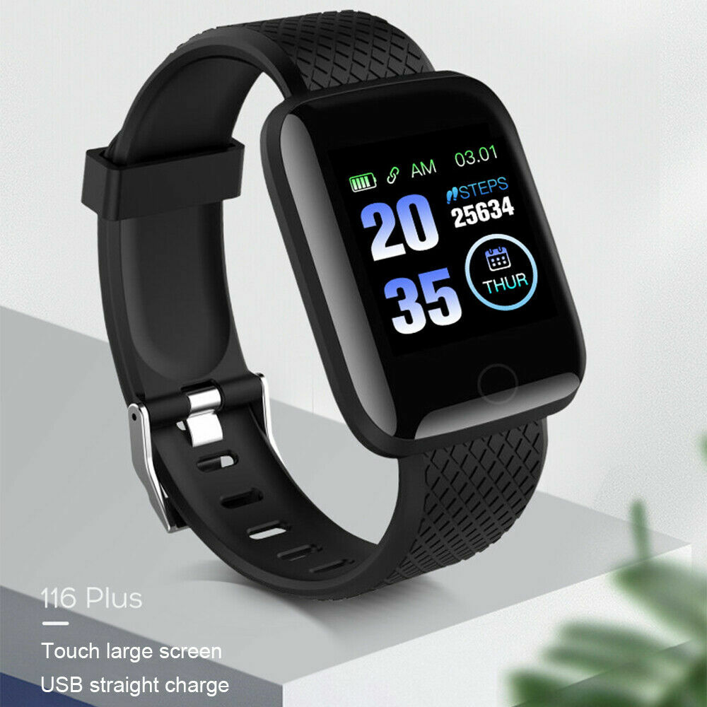 Smart Watch Heart Rate Monitor Fitness Sport Activity Tracker For Android iOS