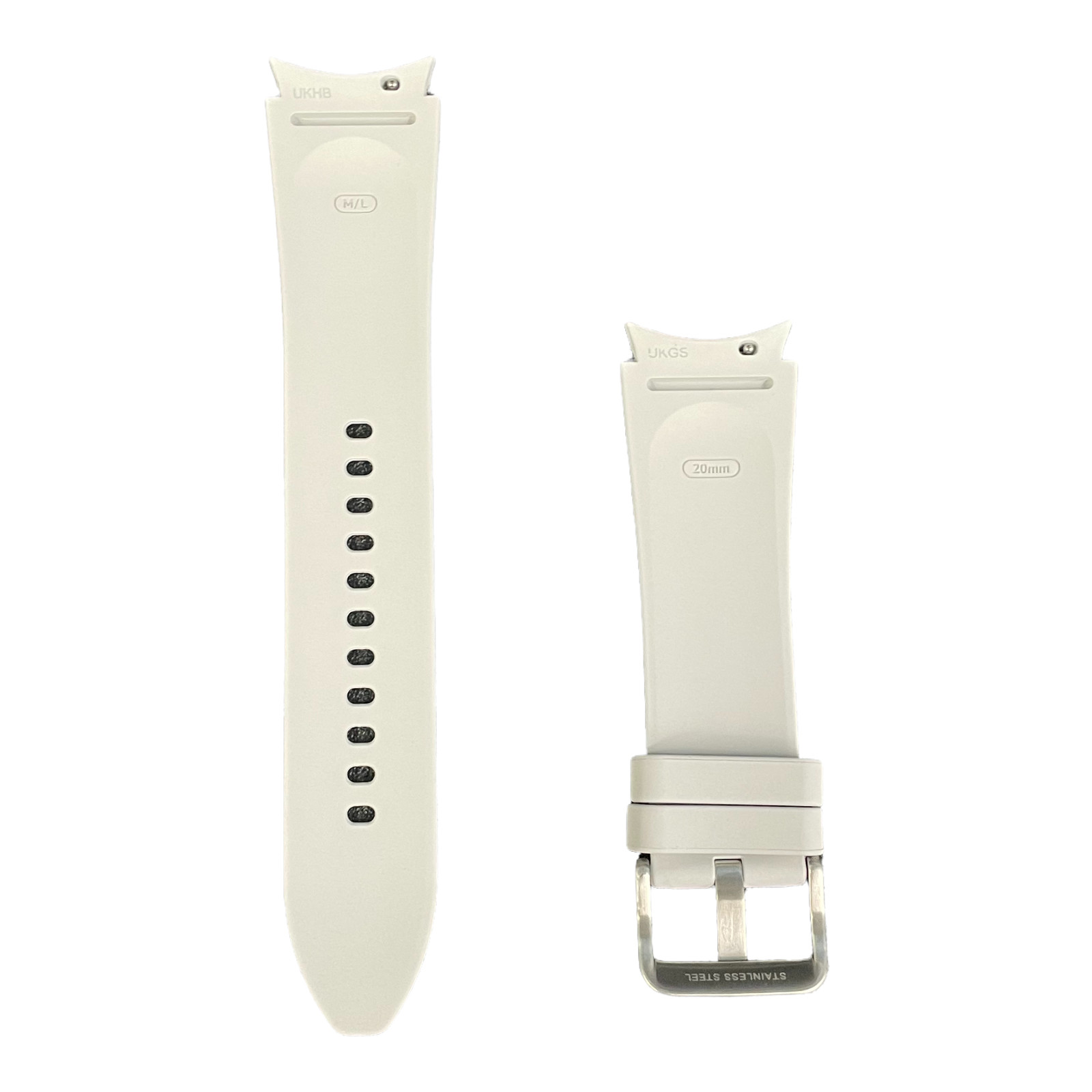 Original OEM Samsung Galaxy Watch 4 Classic Wristband Replacement [M/L] (Gray)