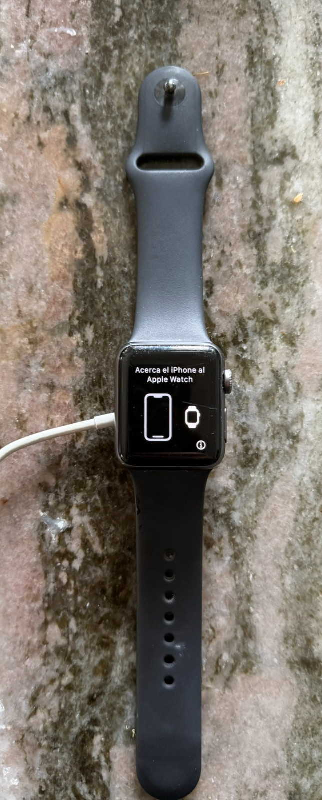Apple Watch Series 3 Black 38mm GPS + Cellular S/M Sports Band – Used Aluminum