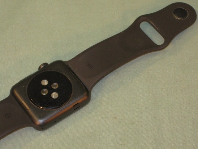 APPLE WATCH Series 3 Aluminum Case 42mm Space Gray TESTED Complete
