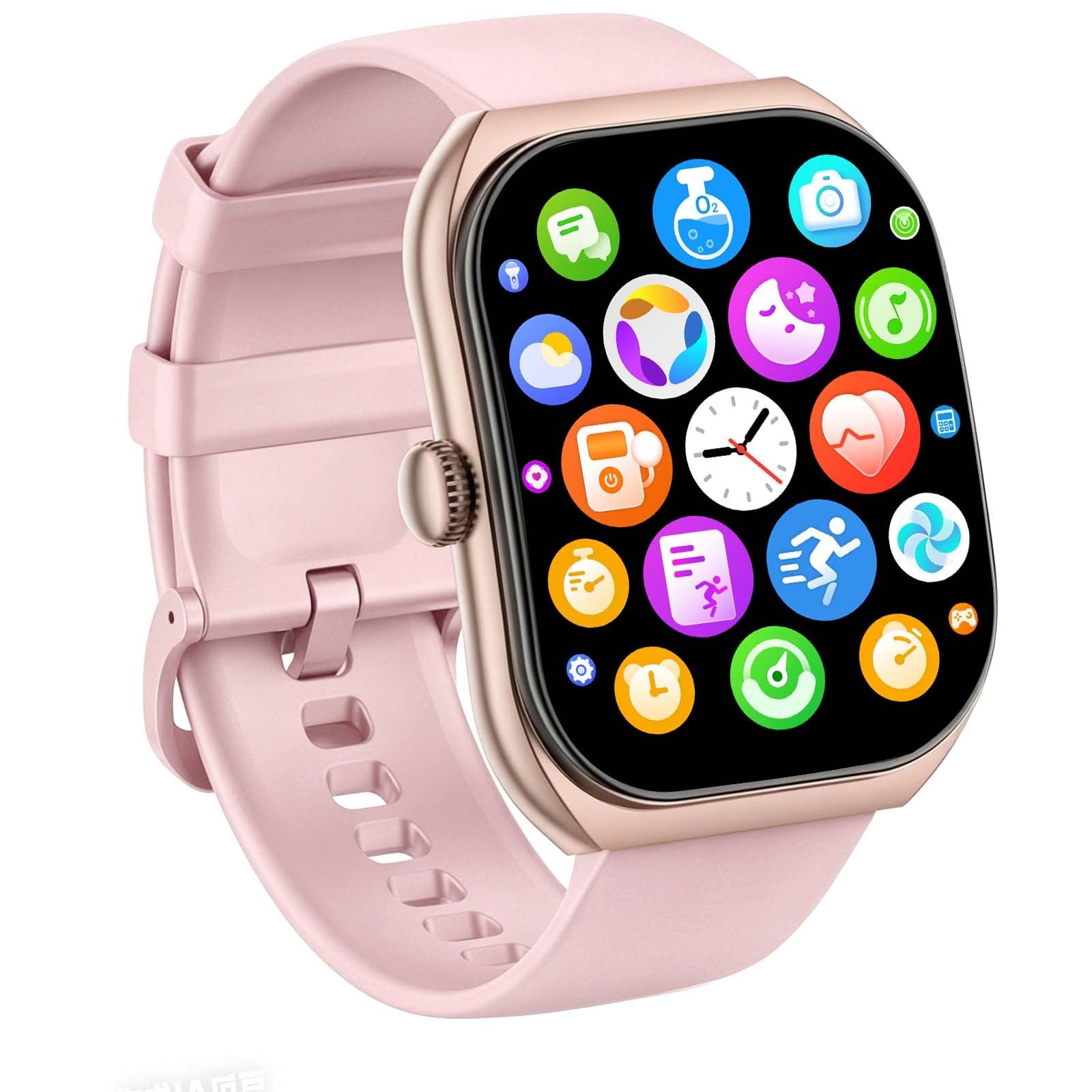 Smart Watch for iOS and Android Phones, HD 2.01″ Screen Smart Watches for Wom…