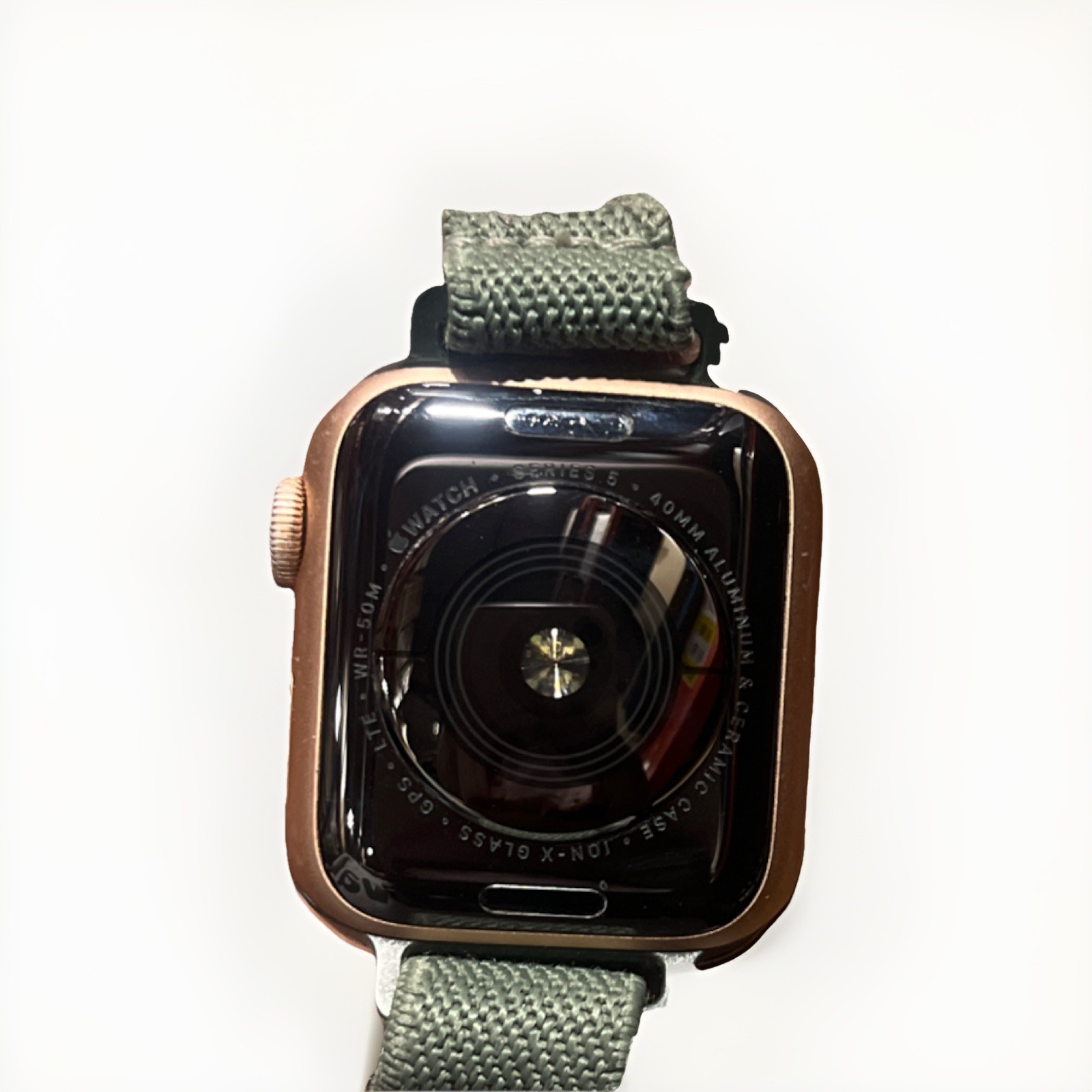 Apple Watch Series 5 41mm Rose Gold Aluminum GPS + LTE Cellular 32GB FACE ONLY