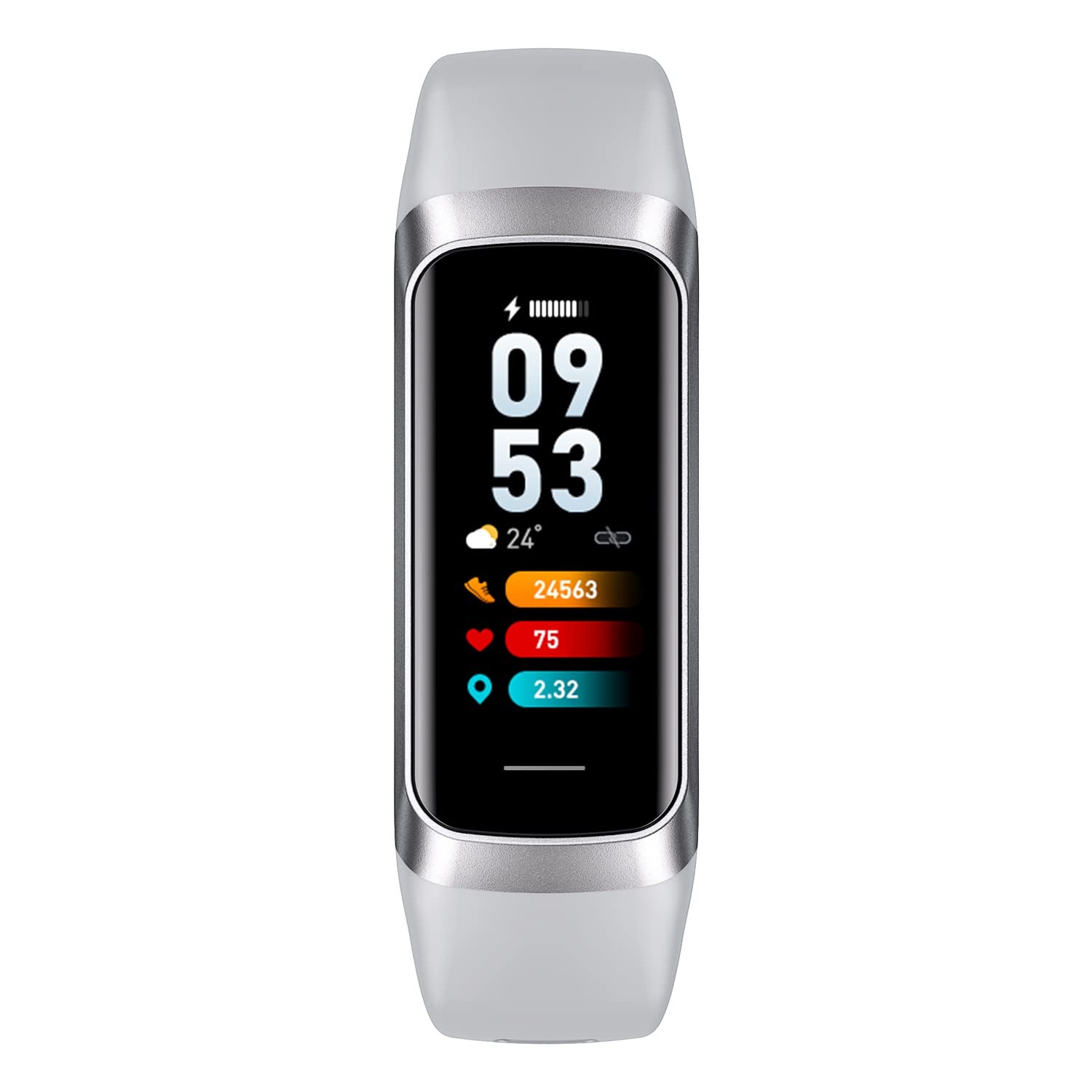 Fitness Tracker,1.1 Inch Color AMOLED Screen ,25 Sports Modes Heart Rate Slee…