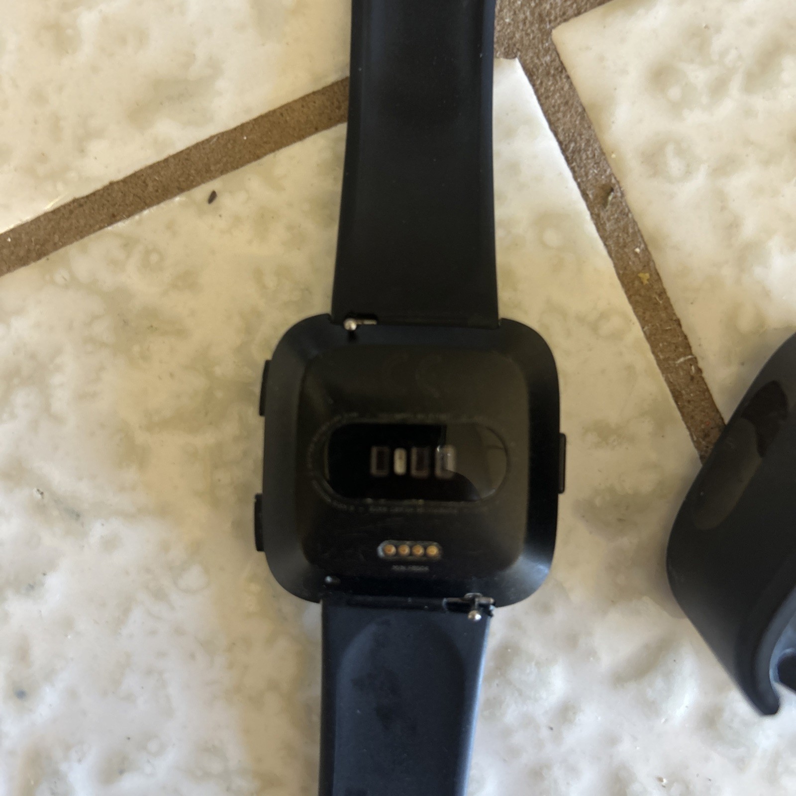 Fitbit Versa 2 Tracker, Black W/ Cord