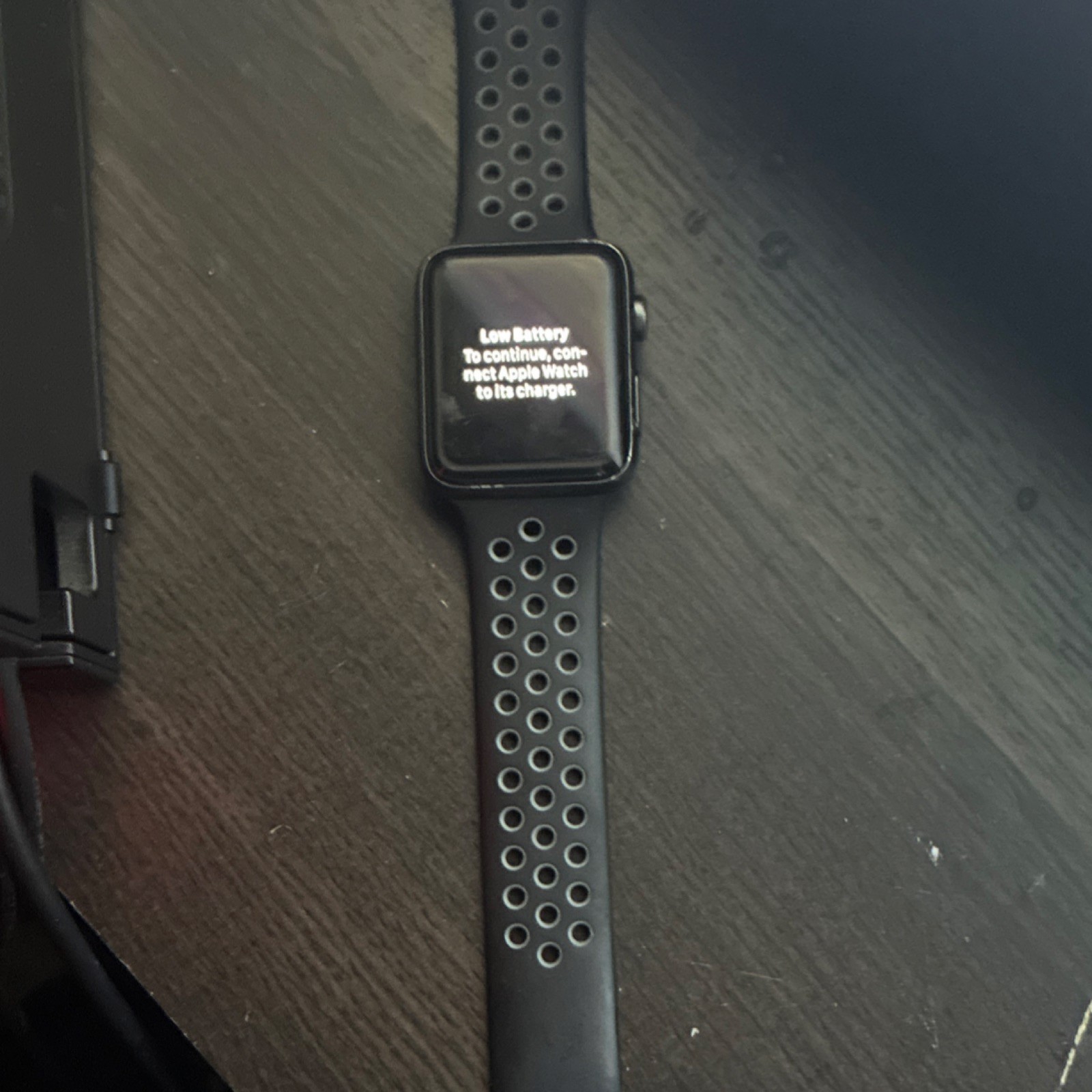 Apple Watch Series 3 Nike+ 42mm Space Black with Black Sport Band