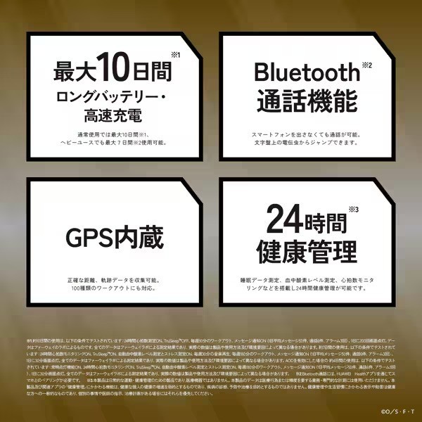 PSL GARRACK ONE PIECE Zoro Model / HUC-OP-FT3-Z Smartwatch From JAPAN Fedex