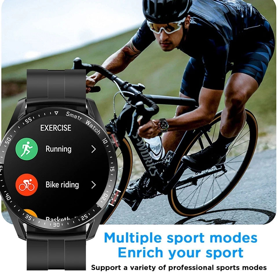 Smart Watch For Men/Women Waterproof Sports Bluetooth Call Watch iPhone Samsung