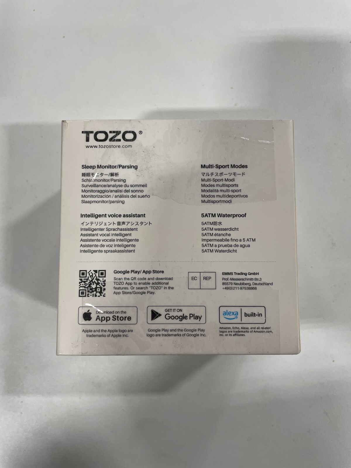 TOZO S2 Mini Smart Watch