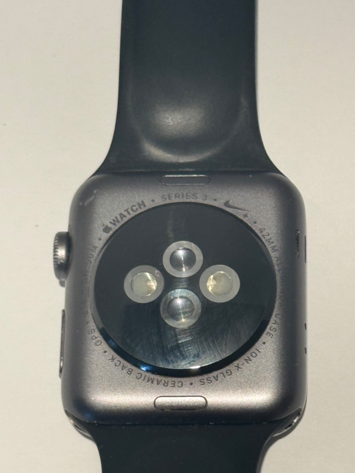 Apple Watch Series 3 Nike+ 42mm Space Gray Aluminium Case with Black LTE