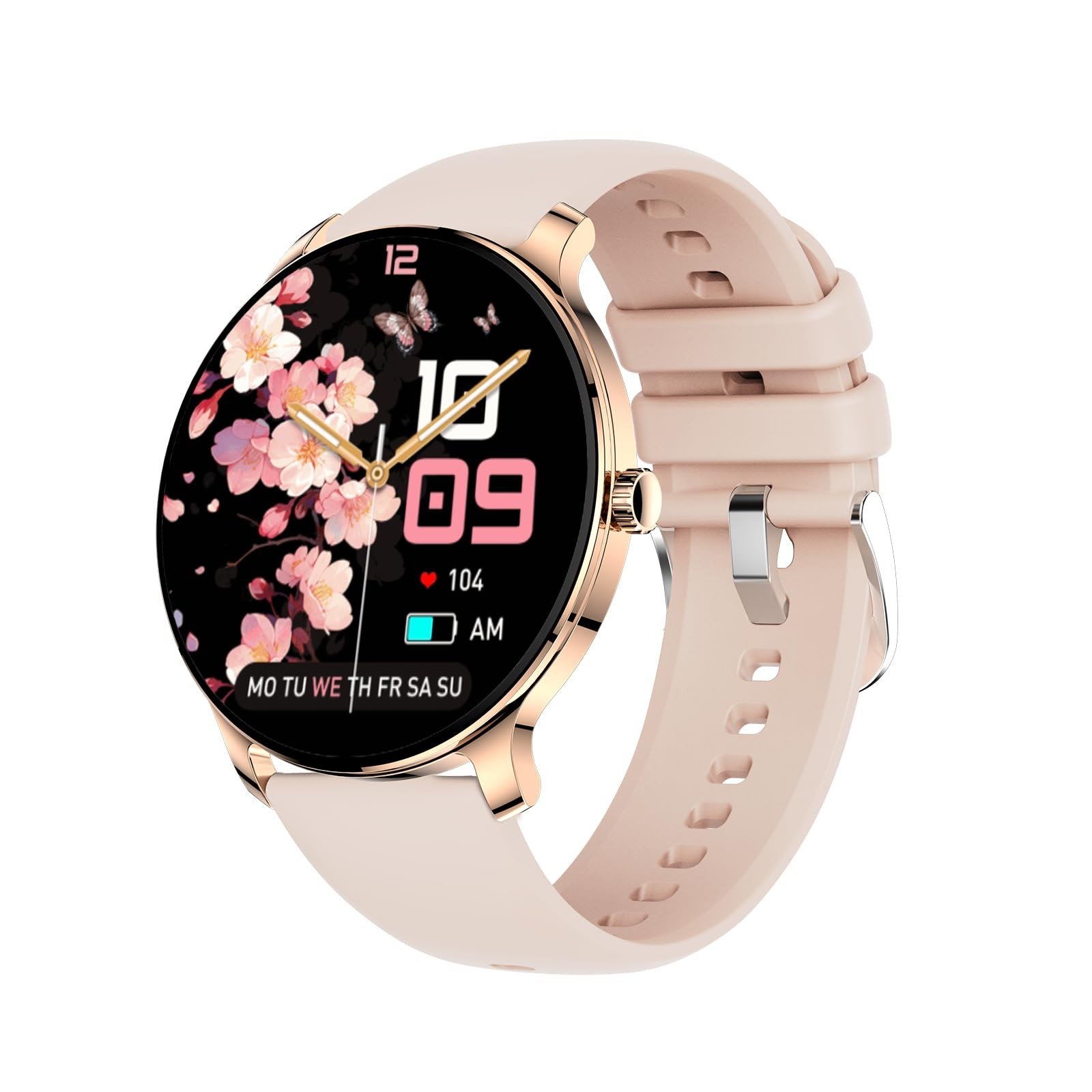 1.43” Women’s , AMOLED Display, Work with Android/iPhone, Waterproof IP68, Lo…