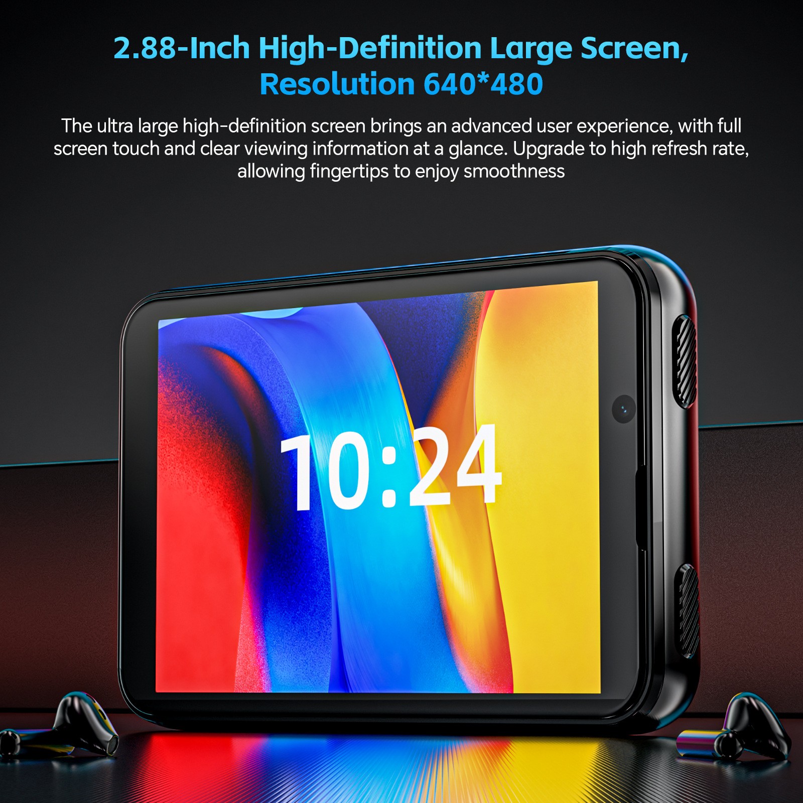2.88″ Large Touch Screen 4G Smart Watch Android/iOS Dual Camera WIFI GPS 4+ 64GB