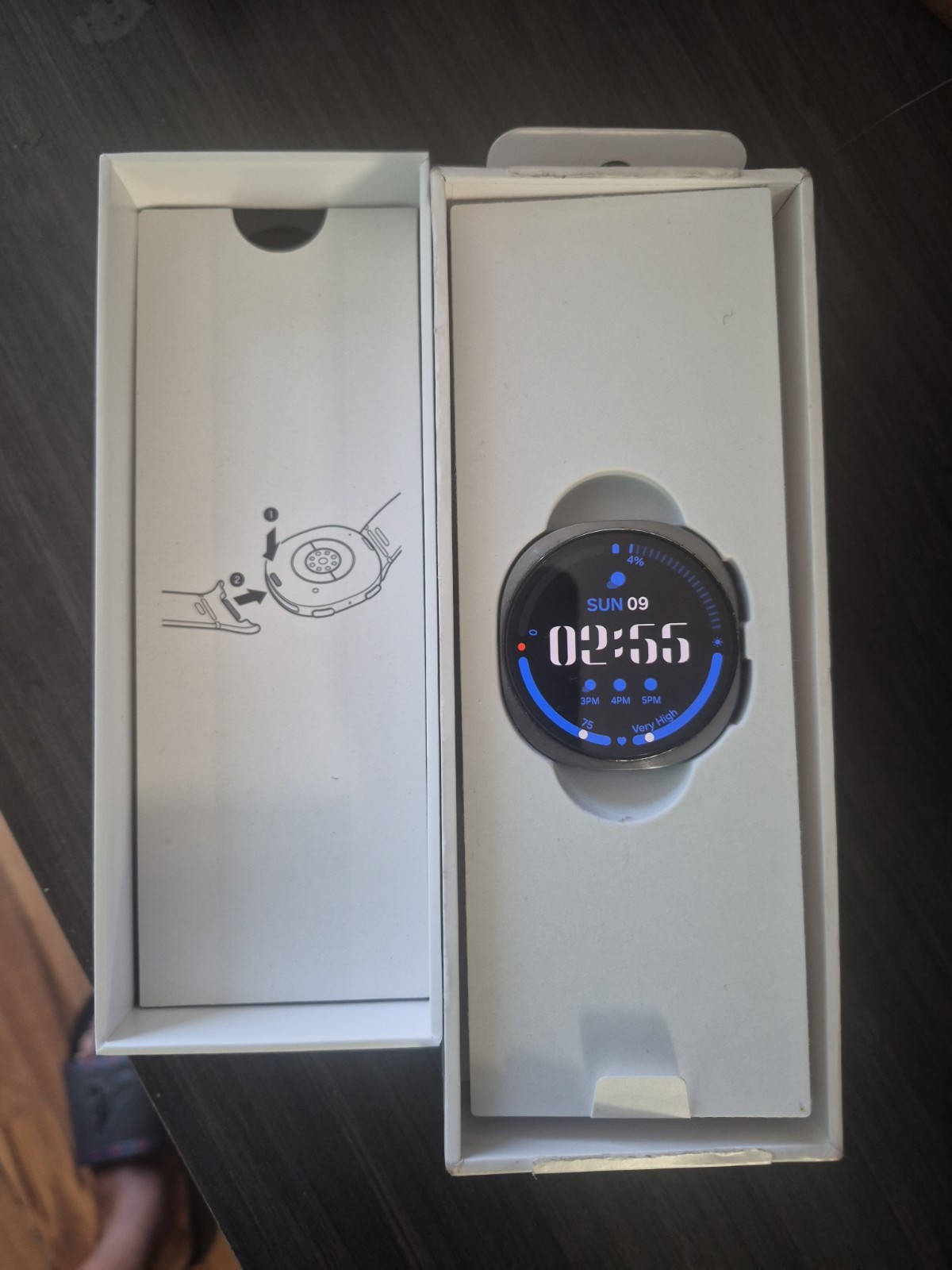 SAMSUNG Galaxy Watch8 Smartwatch 44mm LTE + GPS Unlocked, Graphite
