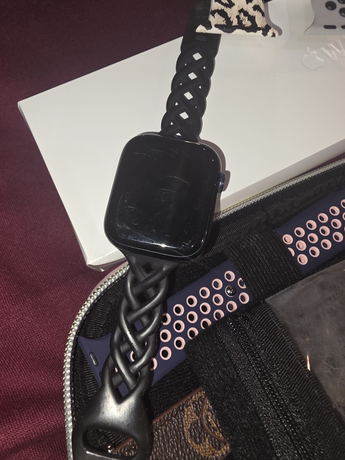 Apple Series 45 mm And 19 Watch Bands & Case